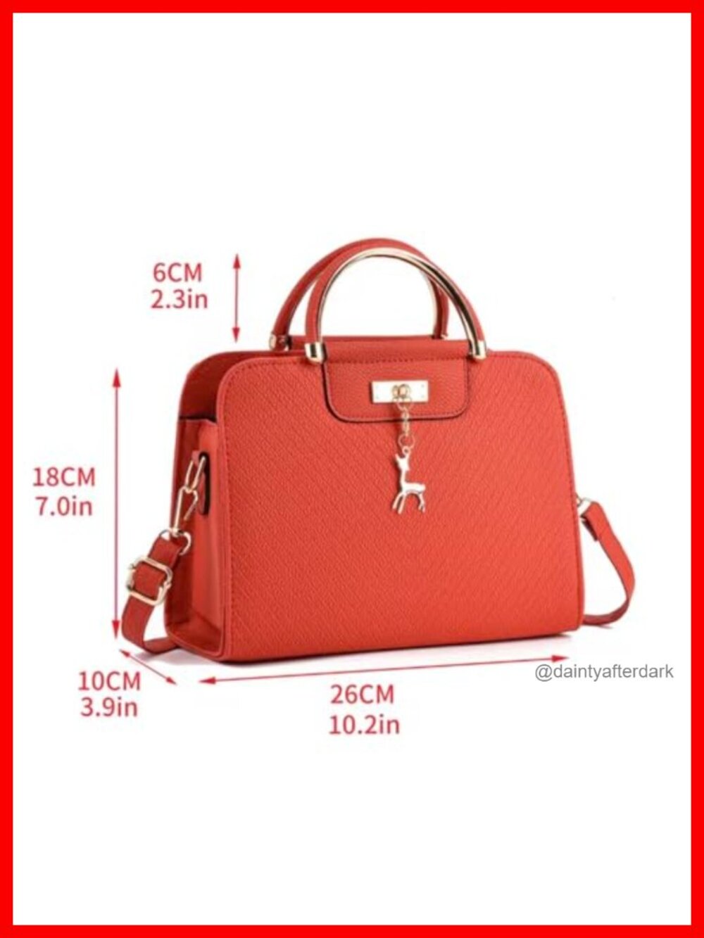 Small Croc Texture Top Handle Satchel Crossbody Faux Leather Work Party Bag